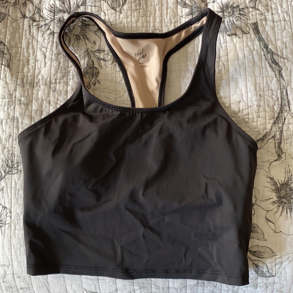 Kortni Jeane xs black racer back